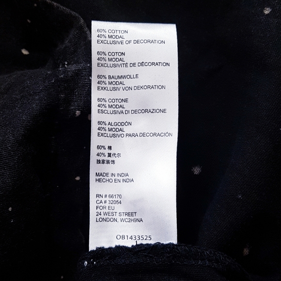 ANTHROPOLOGIE PILCRO Multi-Colour Love Peace Forever T-Shirt - Picture 11 of 13